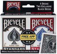 4 Bicycle Standard Playing Cards