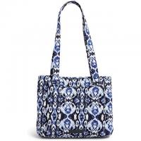 Vera Bradley Cotton Multi-Compartment Shoulder Satchel Purse