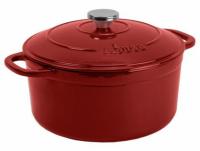 6.5Q Lodge Enameled Cast Iron Dutch Oven