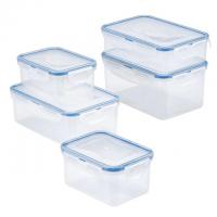 Lock & Lock Easy Essentials Rectangular Food Storage Set