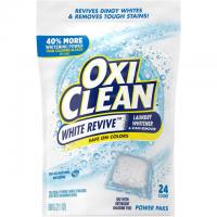 24 OxiClean White Revive Laundry Stain Remover Power Paks