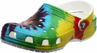 Crocs Classic Tie Dye Clog Shoes