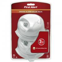 2 First Alert SA300CN2 Battery Operated Ionization Smoke Alarm