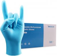 100 3Mil Synthetic Nitrile Powder Gloves