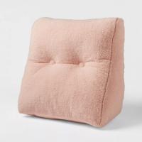 Room Essentials Sherpa Wedge Bed Rest Pillow
