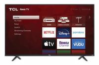 50in TCL 50S431 Class 4-Series 4K UHD HDR Roku Smart TV