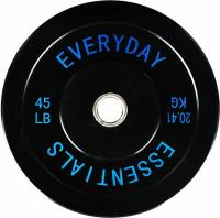 45lbs Everyday Essentials Olympic Bumper Weight Plate