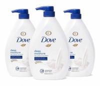 3 Dove Body Wash with Pump