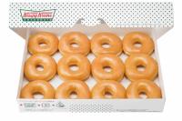 Dozen Krispy Kreme Original Glazed Doughnuts for Donating Blood
