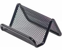 Brenton Studio Black Mesh Business Card Holder