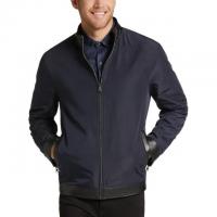 Pronto Uomo Modern Fit Reversible Lambskin Leather Jacket