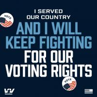 Fight For Voting Rights Sticker