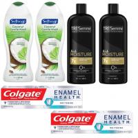 2 Softsoap Body Wash + 2 TRESemme + 2 Colgate Toothpastes
