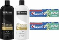 2 Tresemme Shampoo or Conditioner with 2 Crest Toothpastes