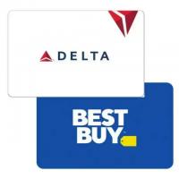 Delta Air Lines Gift Card + Best Buy Gift Card