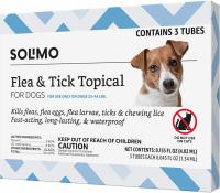 3 Solimo Flea and Tick Treatments