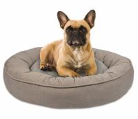 25in Vibrant Life Round Plush Pet Bed