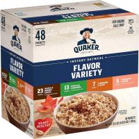 48 Quaker Variety Pack Instant Oatmeal