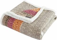 Eddie Bauer Ultra-Plush Throw Blanket-Reversible Sherpa Fleece