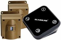 Guardline Wireless Driveway Motion Sensor Alarm Set