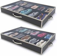 Woffit Under Bed Shoe Storage Organizer