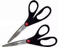 2 Office Depot 8in Straight Scissors