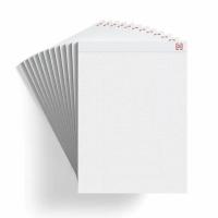 12 TRU RED Notepads
