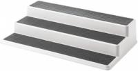 Copco Non-Skid 3-Tier Spice Pantry Kitchen Cabinet Organizer