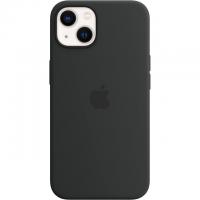 Apple iPhone 13 Midnight Silicone Case with MagSafe