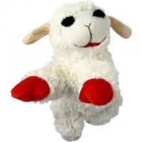 Multipet 10in Lambchop Plush Squeaker Dog Toy