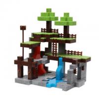 Minecraft Overworld Nano Metalfigs Scene Die-Cast Figures Playset