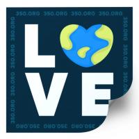 Love Earth Sticker