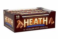 18 Heath Milk Chocolate English Toffee Candy Bars