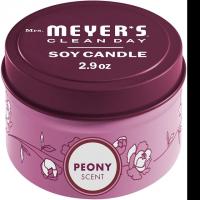 Mrs Meyer\'s Scented Soy Tin Candle Peony