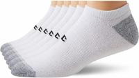 6 Champion Men\'s Double Dry No Show Running Socks