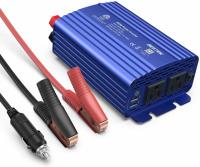 Bestek 500W Power Inverter DC 12V to 110V AC Converter