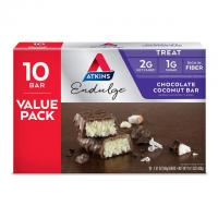 10 Atkins Endulge Treat Chocolate Coconut Bar