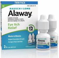 2 Allergy Eye Itch Relief Eye Drops