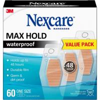 Nexcare Max Hold Waterproof Bandages Value Pack