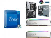 Intel Core i7-12700K Processor with Asus Prime Mobo with 8GB Memory