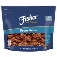 Fisher Unsalted Pecan Halves
