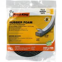 Frost King Self-Stick Rubber Foam Weatherseal