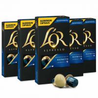 50 Nespresso LOR Espresso Decaf Capsules