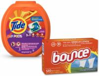Tide PODS 3 in 1 HE Turbo Laundry Detergent Pacs with Dryer Sheets