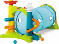 Little Tikes Learn and Play 2-in-1 Activity Tunnel with Ball Drop Game