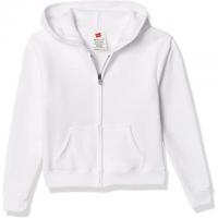 Hanes Girls Big ComfortSoft EcoSmart Full Zip Hoodie