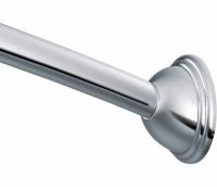 Moen 54 to 72in Adjustable Length Curved Shower Rod