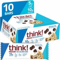 10 Think Chocolate Chip Protein Bars
