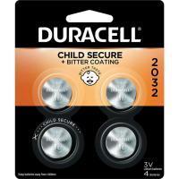 Duracell 2032 3V Lithium Coin Battery for Apple Airtags 4 Pack