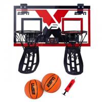 ESPN 2-Player 23in Foldable Bounce Back Door Basketball Game